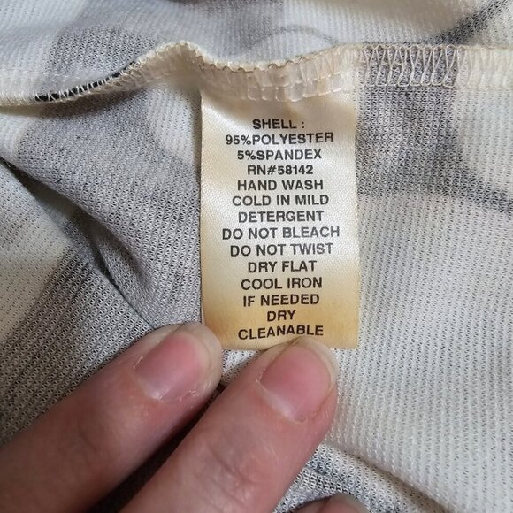 London Times Leaf Print 3/4 Sleeve Mini Shift Dress Sz 6 - Picture 7 of 7